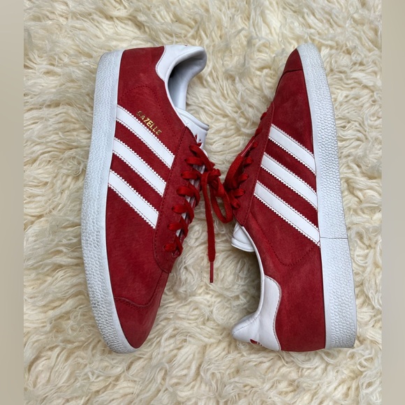 Red Adidas Gazelle Size 11 - Picture 3 of 9